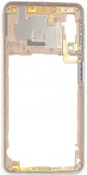 Carcasa Mijloc Samsung Galaxy A7 2018 (A750) Gold Originala + Butoane Laterale