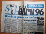 Ziarul EL sport 1996 - UEFA EURO 96 - 16 echipe pentru trofeu