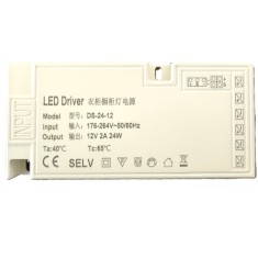 Sursa de alimentare pentru module aplice led mobila, 12V DC, 2A, 24W, DS-24-12