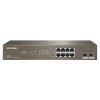 Switch 8 x RJ45 Gigabit, 2 x SFP Gigabit Uplink, Cloud Management - IP-COM G3310F