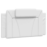 Cumpara ieftin Perna pentru tablie pat, Viana, alb, 100 cm, piele artificiala