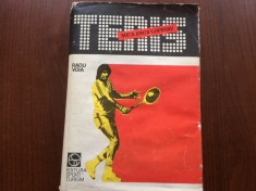 tenis mica enciclopedie radu voia editura sport turism 1979 RSR nastase florenta ruzici carte ilustrata sport tenis hobby
