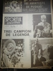 Revista Sportul ilustrat - Nr. 8 (563) - serie noua - August 1990