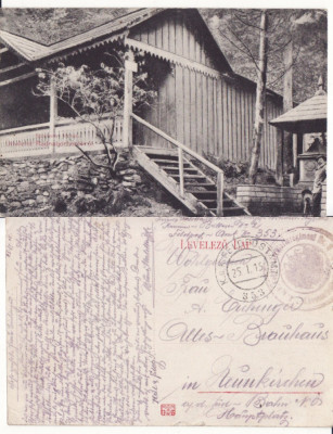 Bistrita - Nasaud - Valea Vinului, Radnaborberek -cenzura militara WWI, WK1,rara foto