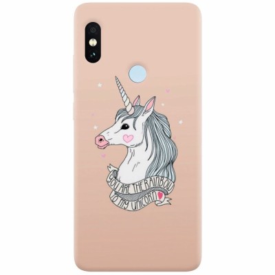 Husa silicon pentru Xiaomi Remdi Note 5 Pro, Cute Rose Gold foto