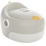 Olita pentru copii, flippy, 3 in 1, detasabila, inaltator, reductor wc, cu capac, 100 de saci de unica folosinta, gri