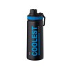 Bidon de apa Negru mat, Inox, 700 ml, ATU-082785, Oem