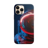 Husa compatibila cu Apple iPhone 14 Plus model Astronaut,Silicon, Tpu, Viceversa, Transparent, Carcasa