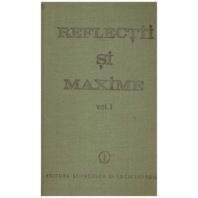 - Reflectii si maxime vol.I - 100253 foto