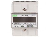Contor Digital LCD pentru Șină DIN 5A LE-03MW