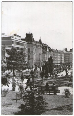 1964 - Targu Mures, piata Trandafirilor (jud. Mures) foto