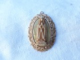 MEDALION FATIMA 1930 JERUSALEM sculptata in relief DE COLECTIE splendid UNIC