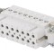 Conector inserturi contact mamă 16 pini 16 PE HDC