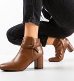 Cumpara ieftin Botine dama Walton Camel