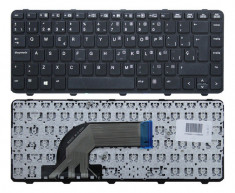 Tastatura laptop HP PROBOOK 655 G1 neagra UK fara iluminare foto