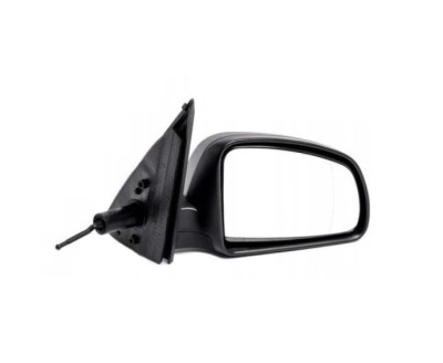 Oglinda usa exterioara OPEL MERIVA A, 05.2003-06.2010, partea dreapta, regl. manuala; carcasa neagra; sticla convexa; geam cromat foto
