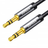 Cablu Audio Ugreen Mini Mufă AUX 3,5 Mm 5 M Negru (AV119) 10737-UGREEN