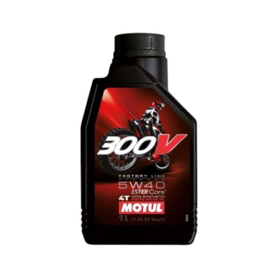 Ulei Motul 300V 4T Factory Line 5W40 1L Off Road foto