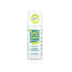 Deodorant roll-on natural fara miros Salt Of The Earth, 75ml, Crystal Spring