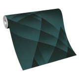 Tapet modern model geometric, efect 3D, 10374-18