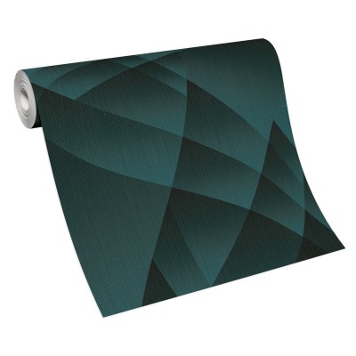 Tapet modern model geometric, efect 3D, 10374-18 foto
