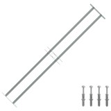 Cumpara ieftin Grilaj de siguranta pentru ferestre cu 2 bare transversale 1000-1500mm