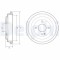 Tambur frana Hyundai Accent 4 Sedan (Rb), I20 2 (Gb, I20 2 Coupe (Gb), I20 2 Hatchback Van (Gb, I20 3 (Bc3; Kia Rio 3 (Ub), Rio Iii, 1.4, 1.6, 1.6 CR