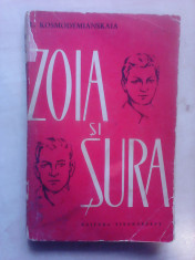 Zoia si sura - L. KOSMODEMIANSKAIA , 1961 foto