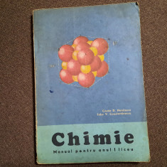 CHIMIE MANUAL PENTRU ANUL I LICEU - Costin D. Nenitescu R18