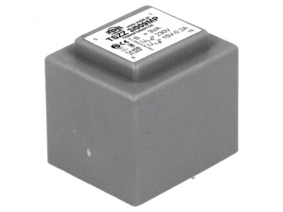 Transformator &amp;Icirc;ncapsulat 3VA 230V-15V pentru PCB foto