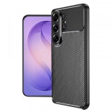Husa pentru Samsung Galaxy S26 Ultra S948, Techsuit, CarbonFiber, Neagra