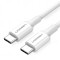 Cablu Date si Incarcare USB-C - USB-C UGREEN US264, 60W, 2m, Alb