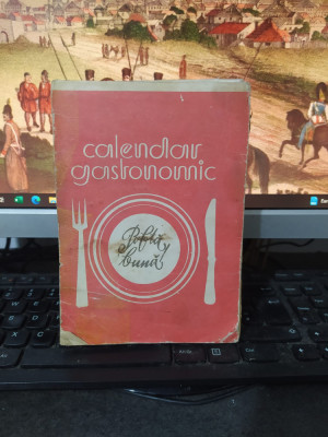 Calendar gastronomic 1985 Poftă bună, editat de RECOOP, Galați 1984, 091 foto