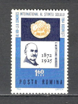 Romania.1964 Congres international de stiinta solului ZR.207 foto