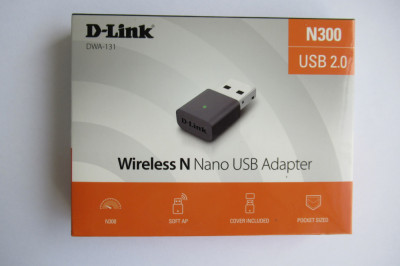 D-link DWA-131 prin USB 2.0 , 300 Mbps foto