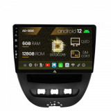 Navigatie Toyota AYGO (2005-2014), Android 12, B-Octacore 6GB RAM + 128GB ROM, 10.1 Inch - AD-BGB9006+AD-BGRKIT099