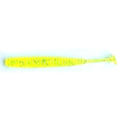 Shad Reins Aji Adder 5cm, culoare Chartreuse Silver Glitter 15buc/plic foto