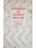 Michael West - Deskbook of correct english (Editia: 1963)