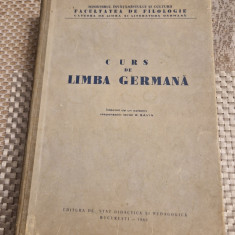 Curs de limba germana Emilia Savin Facultatea de filologie