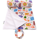 T-TOMI Changing Pad ZOO saltea de &icirc;nfășat lavabilă 50x70 cm