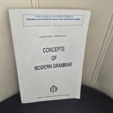 Concepts of modern grammar - Alexandra Cornilescu