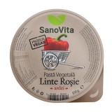 Pasta vegetala din linte rosie&amp;ardei 100gr