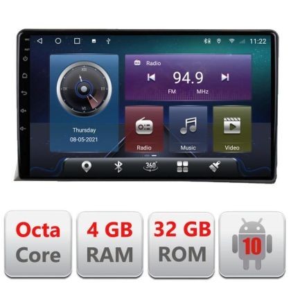 Navigatie vw multivan 2003-2015 C-multivan Octa Core cu Android Radio Bluetooth Internet GPS WIFI 4+32GB CarStore Technology