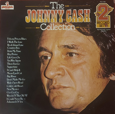 Johnny Cash &amp;lrm;&amp;ndash; The Johnny Cash Collection 2LP, UK, 1969, stare excelenta(NM) foto