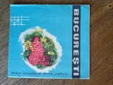 Harta vintage pliata ONT Carpati - Bucuresti / CD1P
