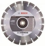 Bosch Best disc diamantat 300x20/25.4x2.8x15 mm pentru materiale abrazive