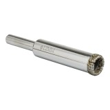 Carota diamantata 12 mm pentru placi ceramice si granit Raider Pro