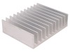 Radiator de Aluminiu cu Aripioare 100x124x35mm
