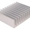 Radiator de Aluminiu cu Aripioare 100x124x35mm