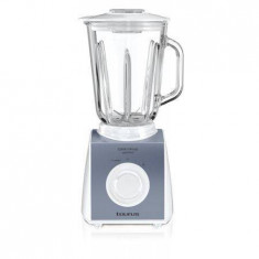 Blender Taurus Optima Glass 550W 2 viteze 1.5 litri Alb/Albastru foto